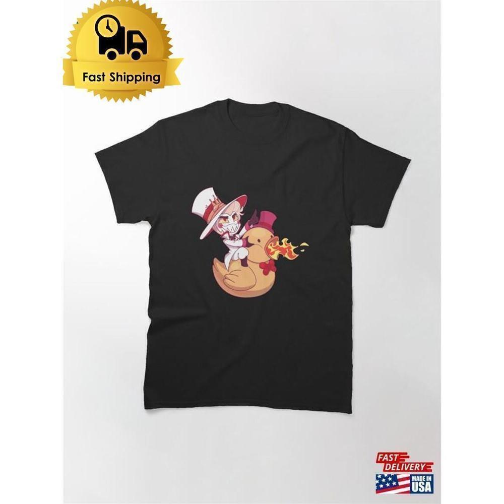 Lucifer Hazbin Hotel Character Cartoon Graphic T-Shirt